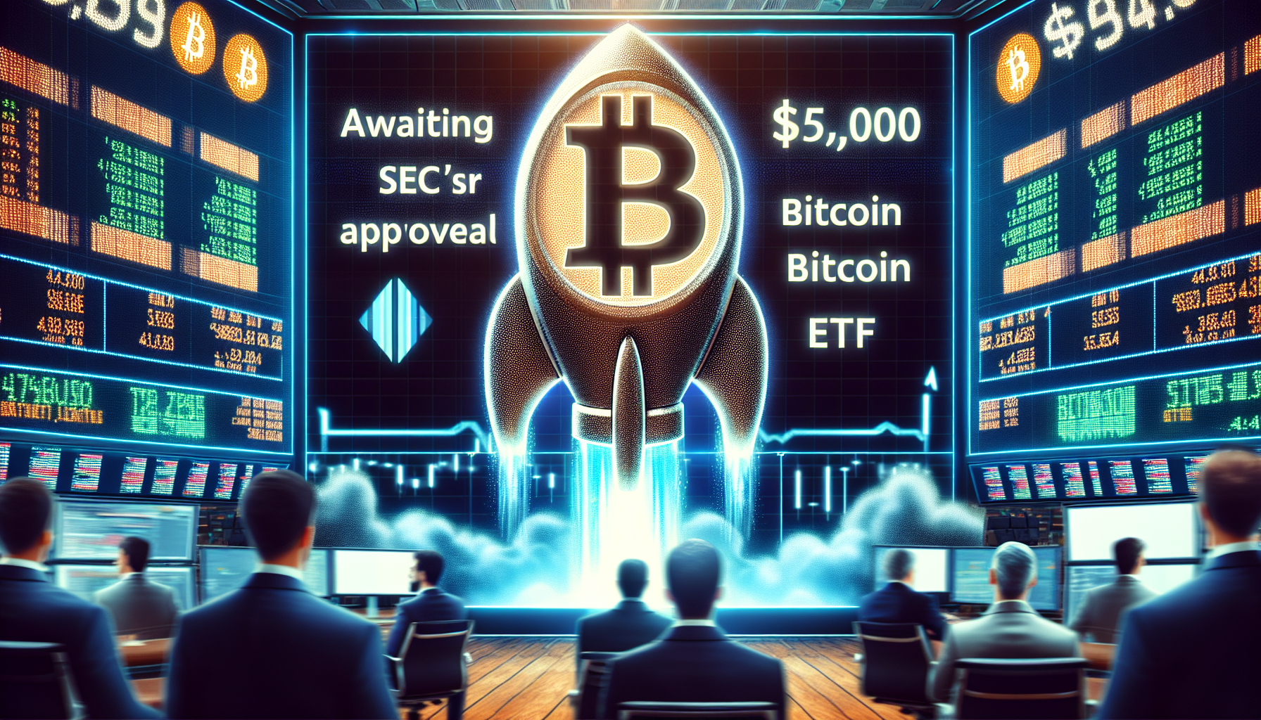 Bitcoin Price Soars to $45,000 Awaiting SEC's Approval for Bitcoin ETF